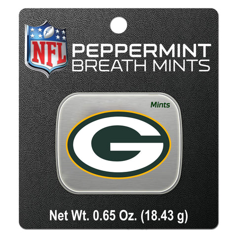 Green Bay Packers Peppermint Breath Mints in Tin