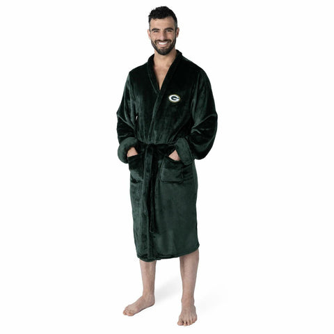 Green Bay Packers Silk Touch Bath Robe, Adult Large/X-Large