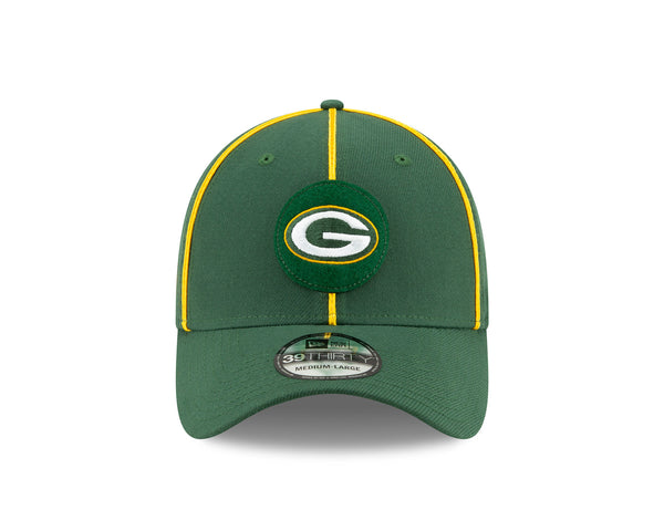 Green Bay Packers Sideline Home 39THIRTY Stretch Fit Cap