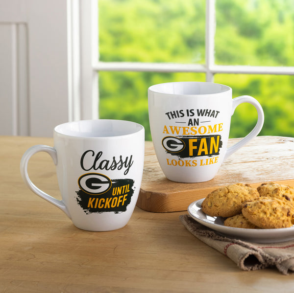 Green Bay Packers Cup O'Java 17oz Gift Set