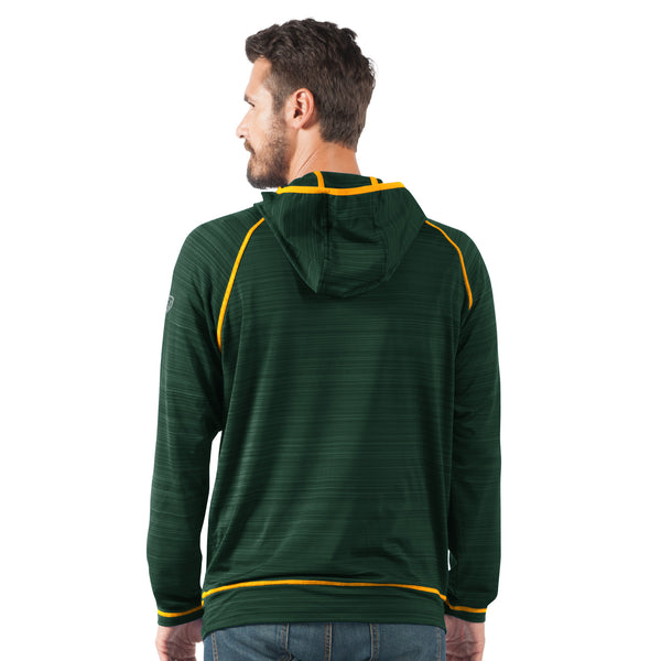 g-iii,green bay packers,interval,quarter,zip,hoody,hoodie,sweatshirt,sweat,shirt,top,outerwear,clothing accessories