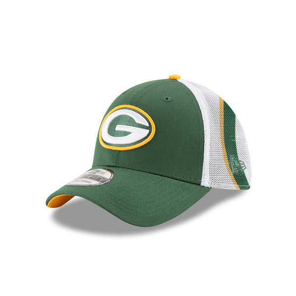new era,green bay packers,39thirty,39 thirty,logo,wrapped,flex fit,hat,headwear,cap,clothing accessories,nfl,national football league