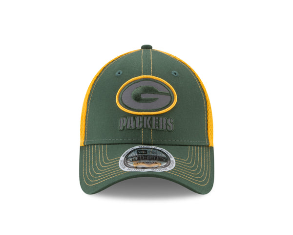 new era,green bay packers,39thirty,3930,flex fit,baseball cap,hat,headwear,clothing accessories