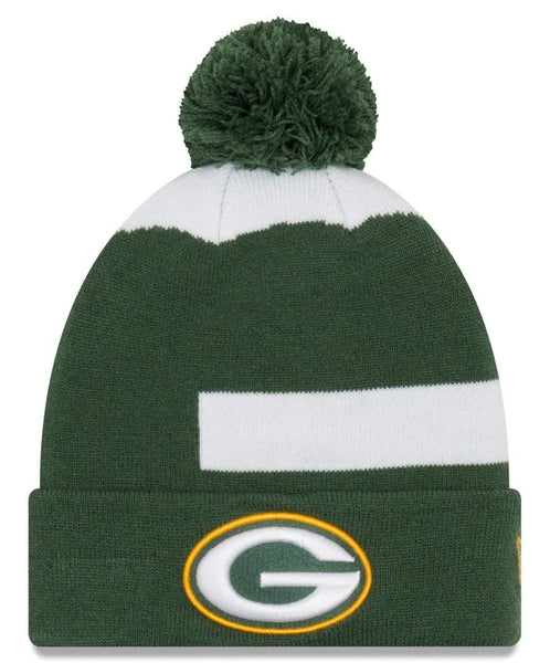 Green Bay Packers Logo Whiz 3 Cuffed Knit Hat
