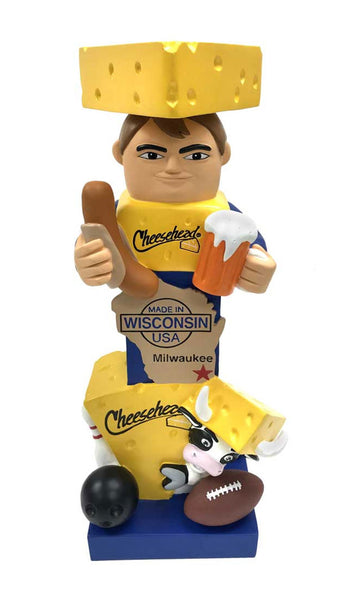 Original Cheesehead Garden Statue