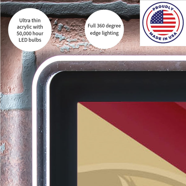 Green Bay Packers Pennant LED Wall Decor