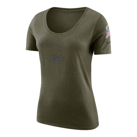 Green Bay Packers Nike Salute to Service Performance Women's T-Shirt