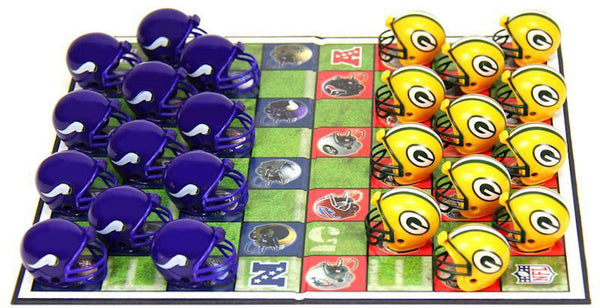 Green Bay Packers vs Minnesota Vikings Checkers
