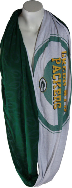 green bay packers,infinity,scarf