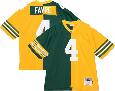 Green Bay Packers Brett Favre 1996 Split Legacy Jersey