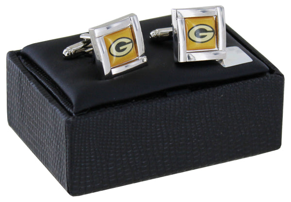 Green Bay Packers Square Cufflinks