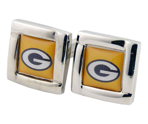 Green Bay Packers Square Cuff Links