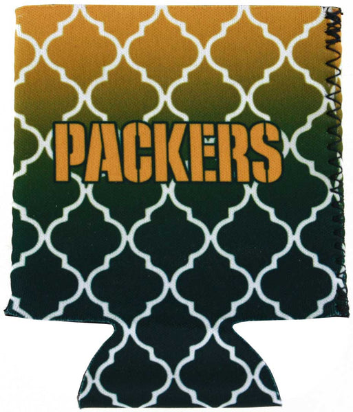 Green Bay Packers Can Cooler Quatrefoil Insulator