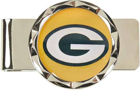 Green Bay Packers Diamond Cut Money Clip