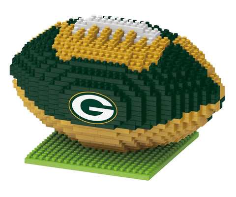 Green Bay Packers BRXLZ 3D Football, 704 Pieces