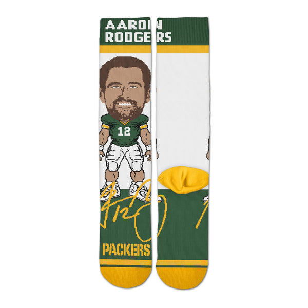 Green Bay Packers Aaron Rodgers Signing Bonus Crew Socks