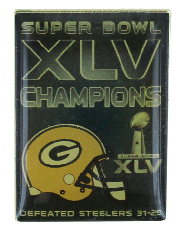 Green Bay Packers Super Bowl XLV Champions Pin