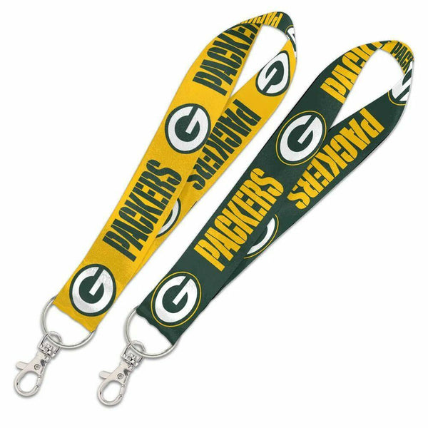 Green Bay Packers Lanyard Key Strap, 1"