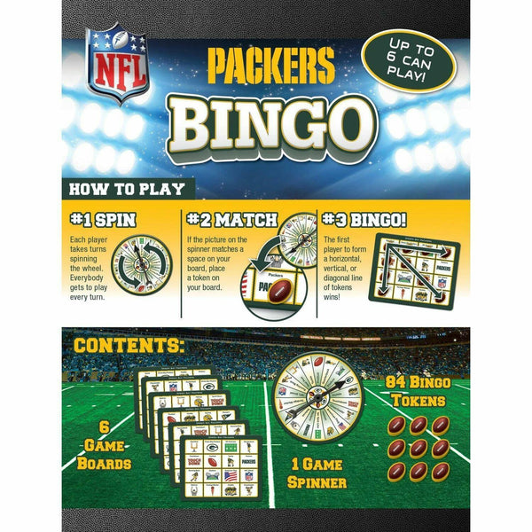 Green Bay Packers Bingo Game Set