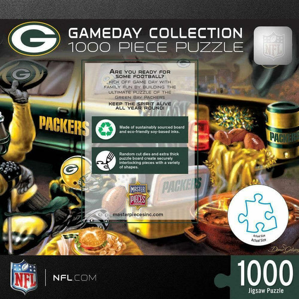 Green Bay Packers Gameday Jigsaw Puzzle, 1000-Pieces