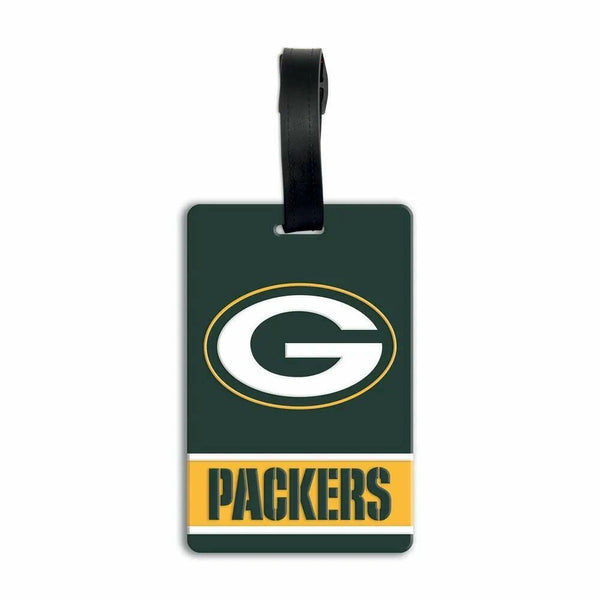 Green Bay Packers PVC Luggage Bag Tag
