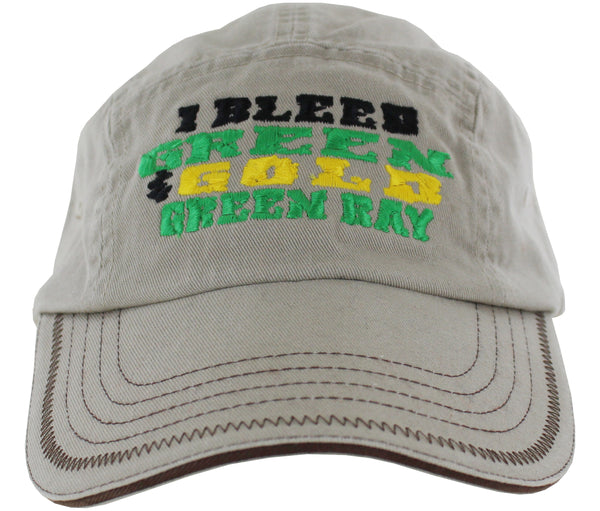 green bay packers,i,bleed,green,and,gold,hat