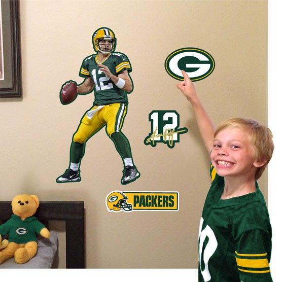 green bay packers,aaron rodgers,decal