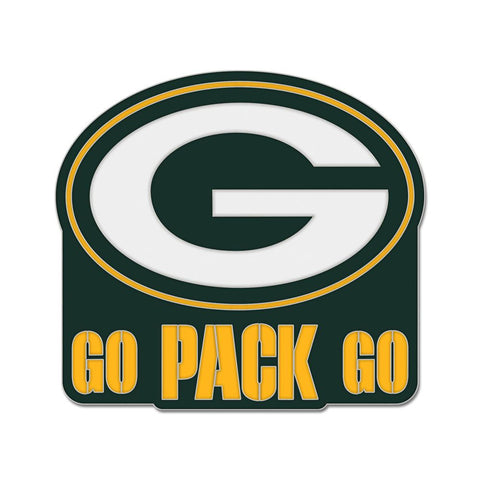 Green Bay Packers Go Pack Go Collector Enamel Pin
